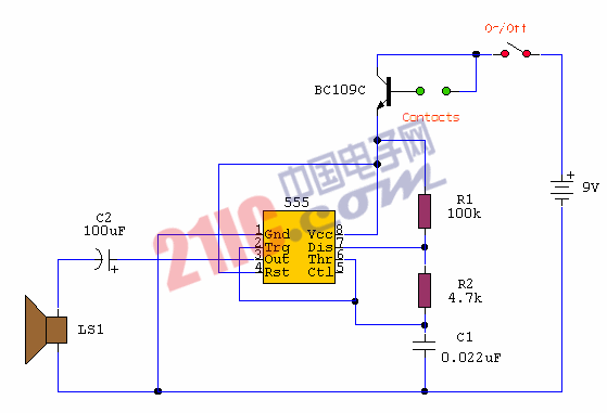 Water Activated Alarm