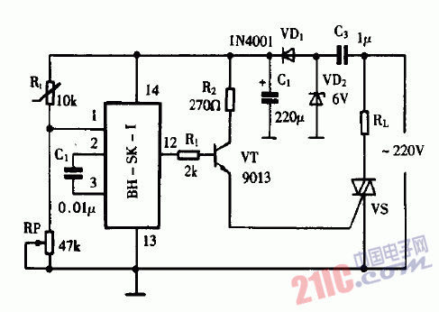 巧用BH-SK-I作<strong>溫控</strong>式<strong>自動化</strong>霜器<strong>電路圖</strong>