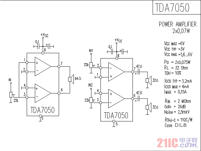 <strong>TDA7050</strong><strong><strong>功放</strong></strong>.gif