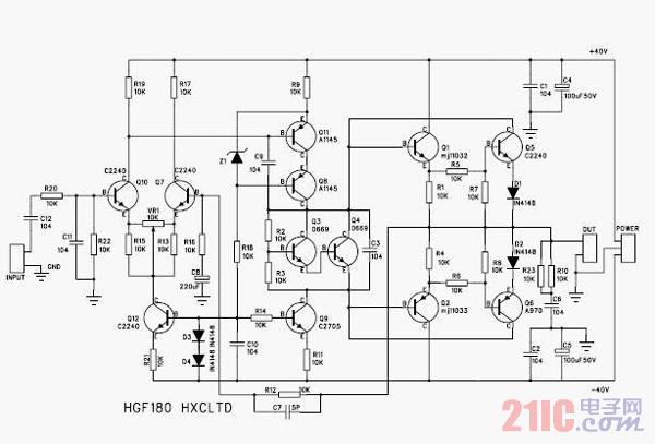 MJ11032,MJ11033的<strong><strong>功放電路圖</strong></strong>
.jpg