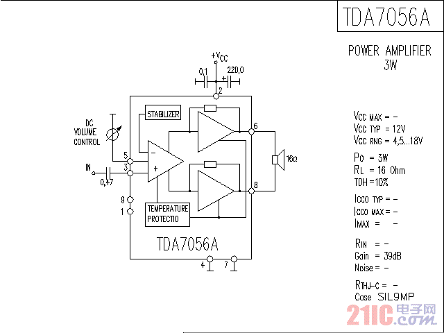 TDA7056A <strong><strong>音響</strong></strong>IC<strong><strong>電路圖</strong></strong>.gif