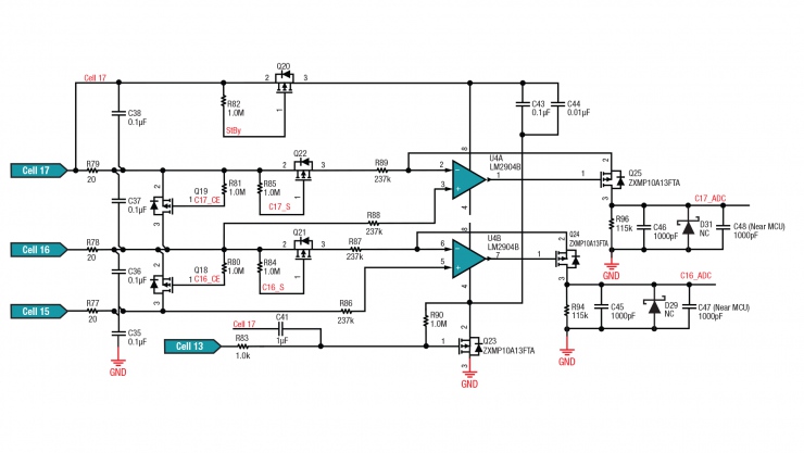 為電動摩托車設(shè)計更耐用的 16S-17S 鋰離子電池組