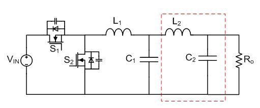 為對電源紋波敏感的應用，設計二級LC過濾器減小紋波