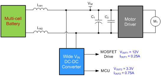 為什么寬 VIN DCDC 轉換器非常適合高單元數電池供電的無人機