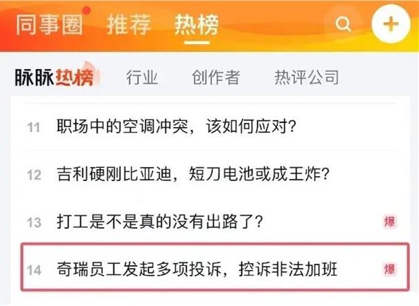 汽車大廠員工吐槽被迫卷工時：強制896加班，時薪僅16元！