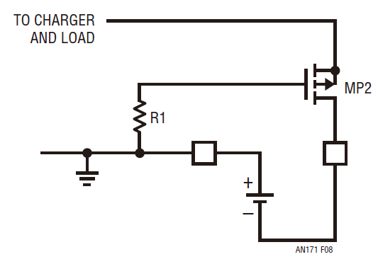 電池充電器的反向電壓保護(hù)