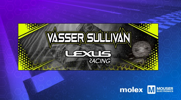  貿(mào)澤贊助的Vasser Sullivan Lexus車隊在IMSA本賽季開幕戰(zhàn)中表現(xiàn)出色