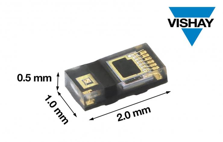 Vishay推出新款全集成超小型接近傳感器，待機(jī)電流低至5 μA