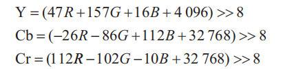 基于 FPGA 的膚色檢測設(shè)計與實現(xiàn)