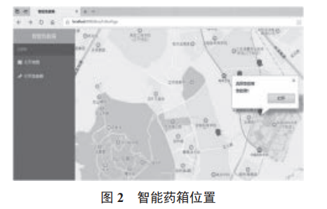 基于北斗定位的智能藥箱