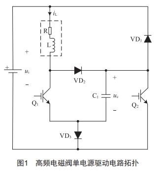 高頻電磁閥單電源驅(qū)動電路設(shè)計