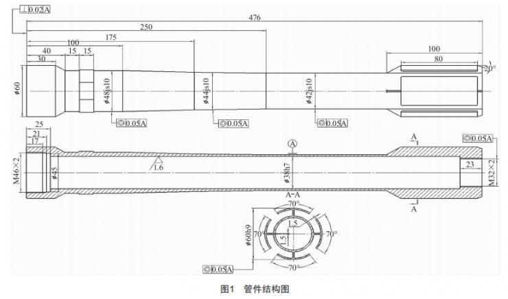 高精度薄壁細長鋁管件加工工藝研究