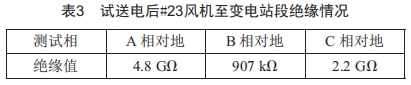 一起風(fēng)電場35 kV集電線路跳閘事件分析