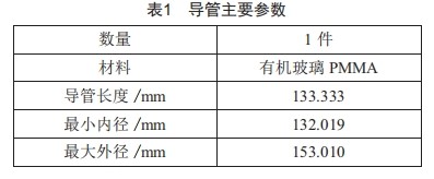 試驗(yàn)用水下航行器有機(jī)玻璃導(dǎo)管的加工技巧分析