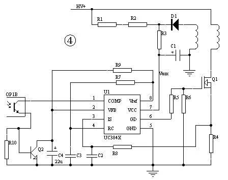 一種基于UC3842的 改進(jìn)型的應(yīng)用電路