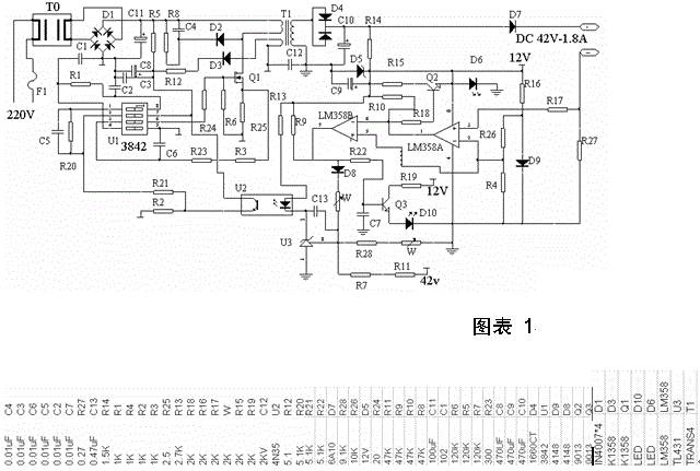 一種基于UC3842的 改進(jìn)型的應(yīng)用電路