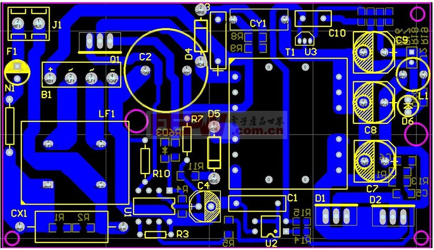 單端反激式開關(guān)電源設(shè)計實例分析