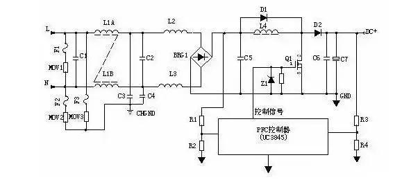 開關(guān)電源常見的限流、短路保護(hù)電路