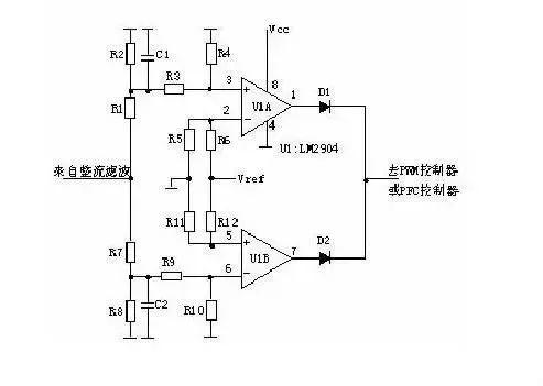 開關(guān)電源常見的限流、短路保護(hù)電路