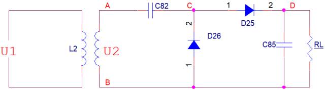 倍壓整流電路工作原理