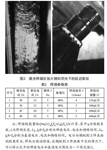 1cr13不銹鋼電磁組件焊接裂紋分析及工藝措施