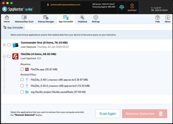Uninstall, Optimize, & Clean Your Mac with SpyHunter for Mac's FREE App Uninstaller