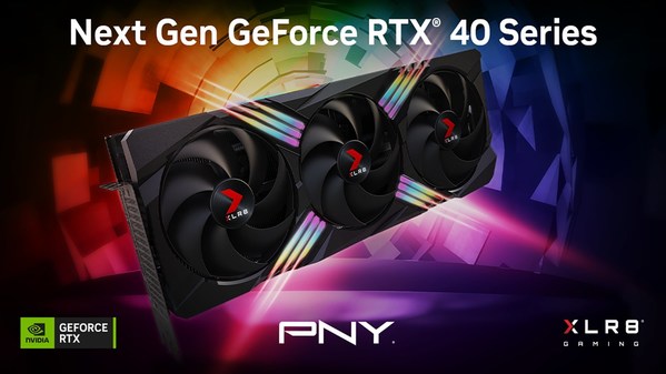 PNY GeForce RTX? 4090, RTX? 4080 16GB, and RTX? 4080 12GB 系列顯示卡