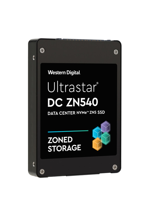 圖片名稱：西部數(shù)據(jù)Ultrastar DC ZN540 ZNS NVMe(TM) ZNS SSD