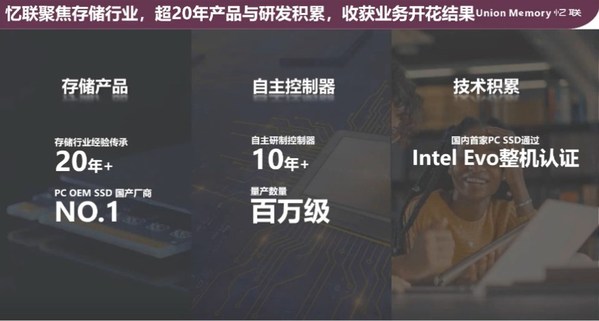 國內(nèi)首家突破Evo認(rèn)證廠商 憶聯(lián)與英特爾Evo 3.0加速PC體驗(yàn)