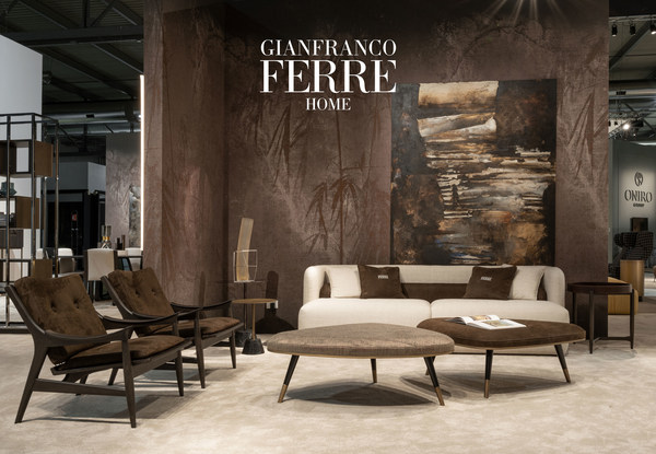 Gianfranco Ferré Home–2022全新系列：Malcolm 沙發(fā)，F(xiàn)ranklin 扶手椅，Queens 邊桌，Camberwell 軟凳，Chambers 邊桌