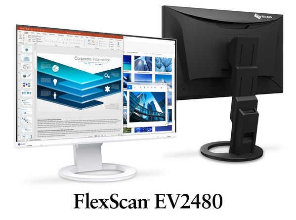 藝卓發(fā)布全新標準款23.8英寸USB-C顯示器FlexScan EV2480