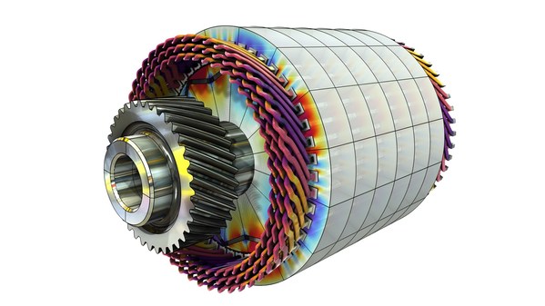 電機(jī)的電磁模擬。COMSOL (R) 6.1版本的新功能使分析電機(jī)的工作流程更快速且更準(zhǔn)確。