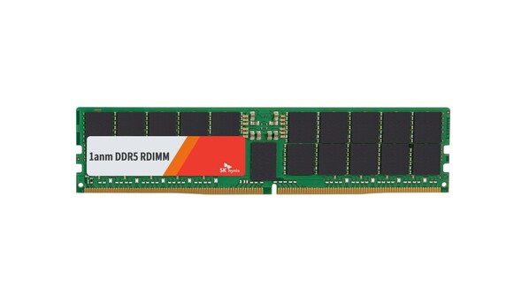 全球首獲英特爾認證SK海力士第四代10納米級DDR5服務(wù)器DRAM_1