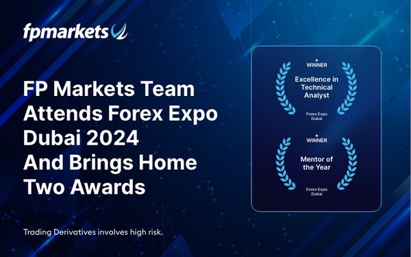 FP Markets團(tuán)隊出席Forex Expo Dubai 2024并榮獲兩項大獎