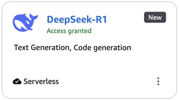 亞馬遜云科技在Amazon Bedrock提供完全托管的DeepSeek-R1模型